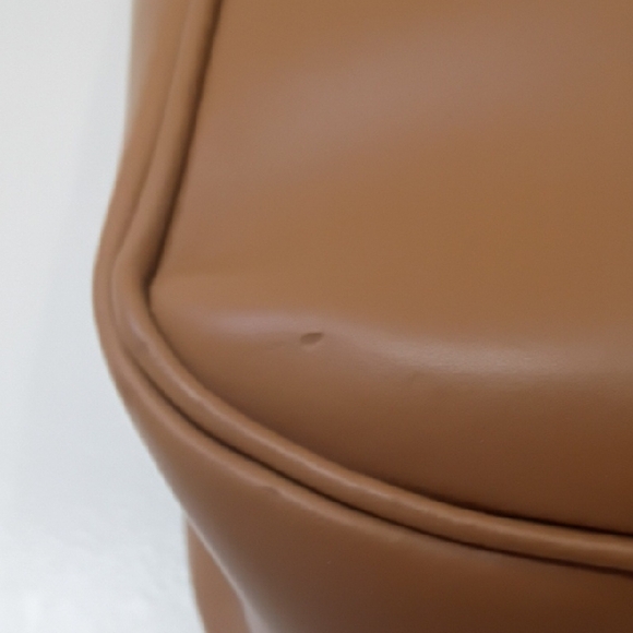 Vintage Furla Tan Leather Shoulder Bag Large Tote Purse Authentic vintage - Picture 9 of 16